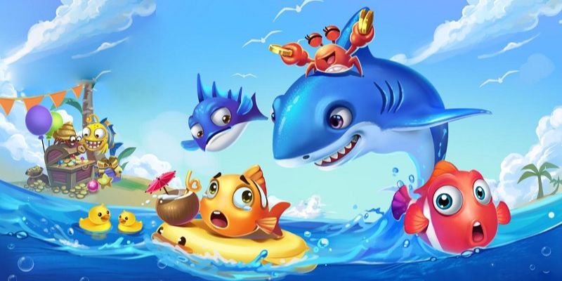 Fish Shooting Arcade Game - Exciting Underwater Fish Hunt